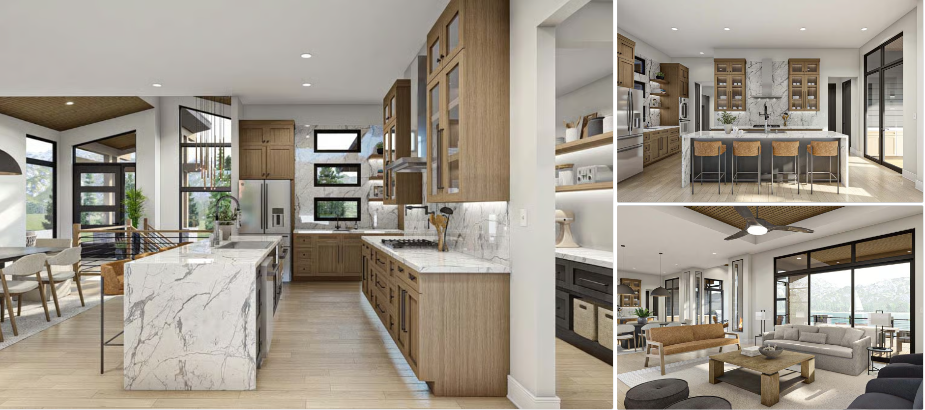 Modern Mountain House Plan with Panoramic Views