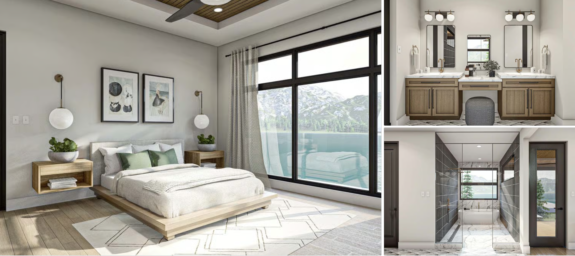 Modern Mountain House Plan with Panoramic Views