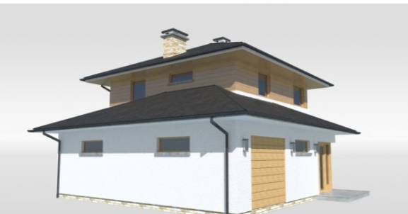 Modern Bamboo House 3D Plans